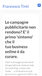 Mobile Screenshot of francescotinti.com